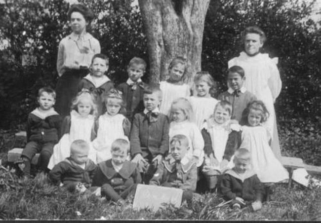 Bere Heath School, 1906.