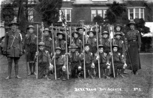 The Boy Scouts. Bere Regis